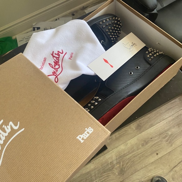 Christian Louboutin Spiked Shoes - Picture 1 of 10